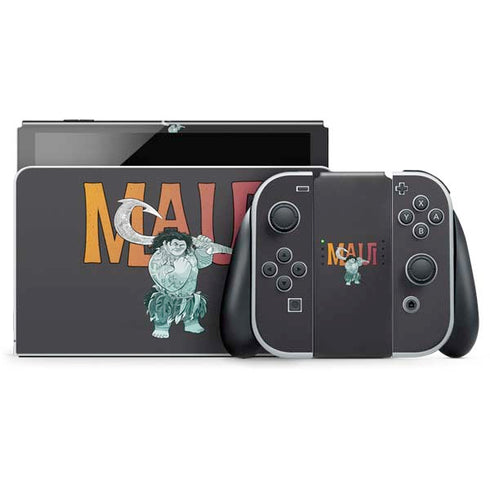 Disney Princess Moana Maui Nintendo Switch OLED (2021) Skin
